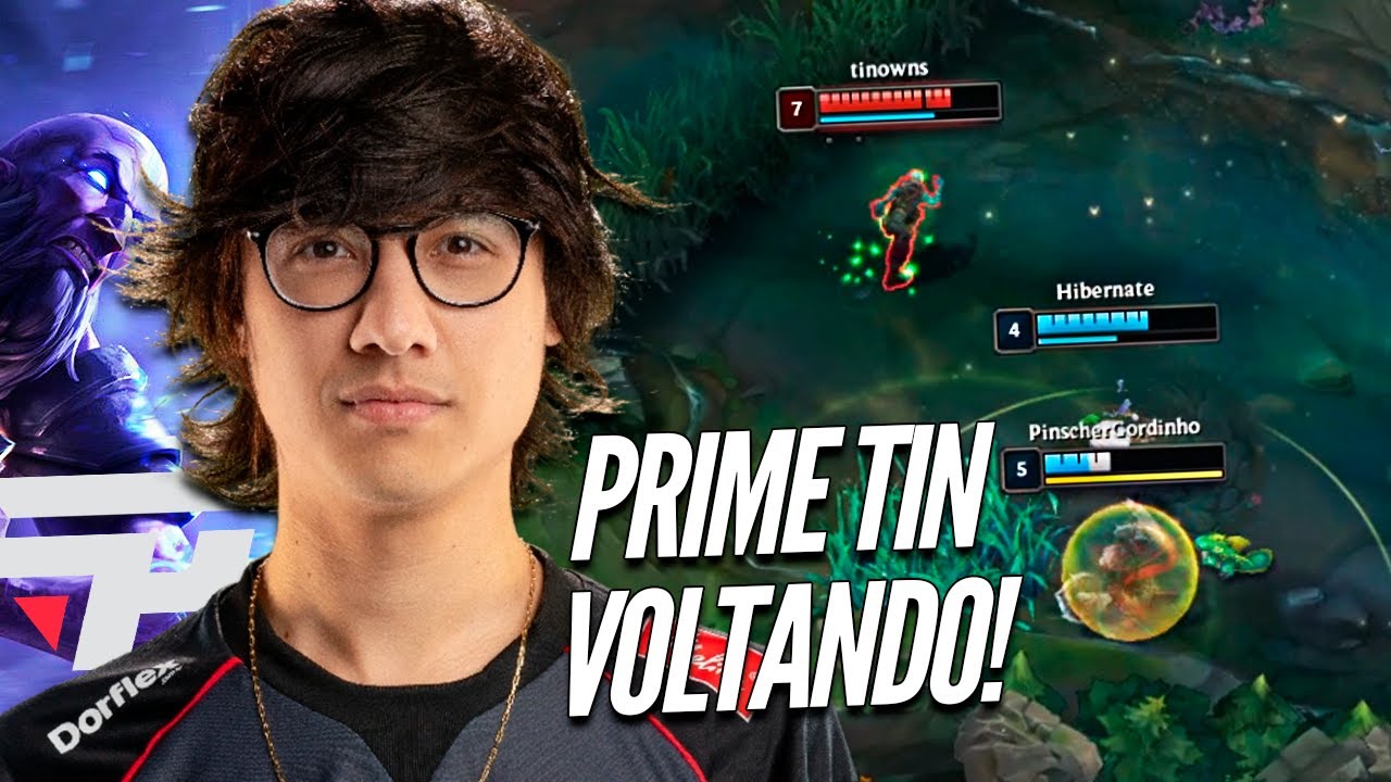 PAIN TINOWNS SPAMMANDO SOLOQ, ELE tá VOLTANDO! - TREINO CBLOL 2026
