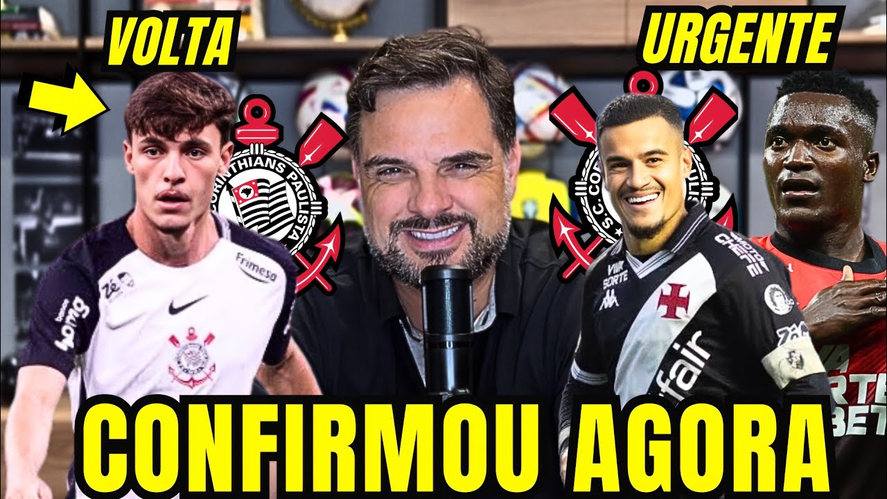 🛑 URGENTE🛑 VAZOU AGORA! POR ESSA NINGUÉM ESPERAVA! INFORMAÇÕES QUENTES VAZARAM DO CORINTHIANS! 