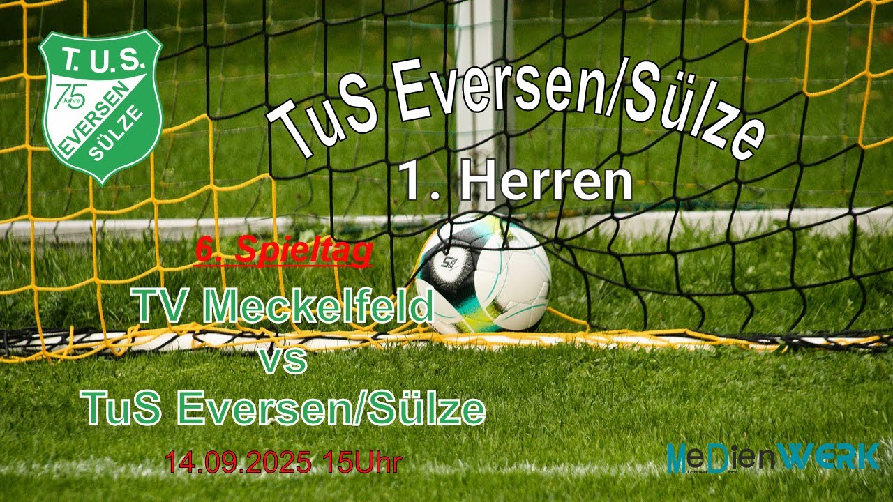 6. Spieltag - TV Meckelfeld vs TuS Eversen/Sülze