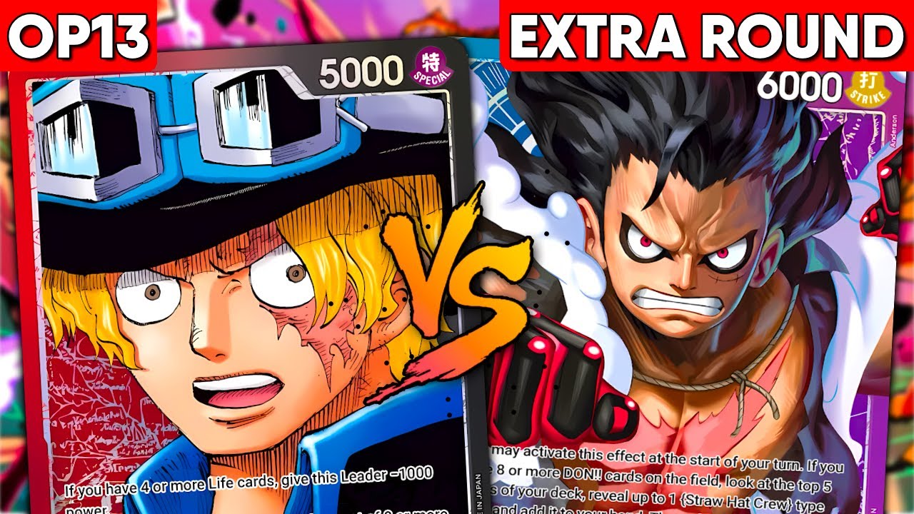 [OP13] RB Sabo 🆚 UP Luffy 🏆 Local Tournament - Extra Round | OPTCG