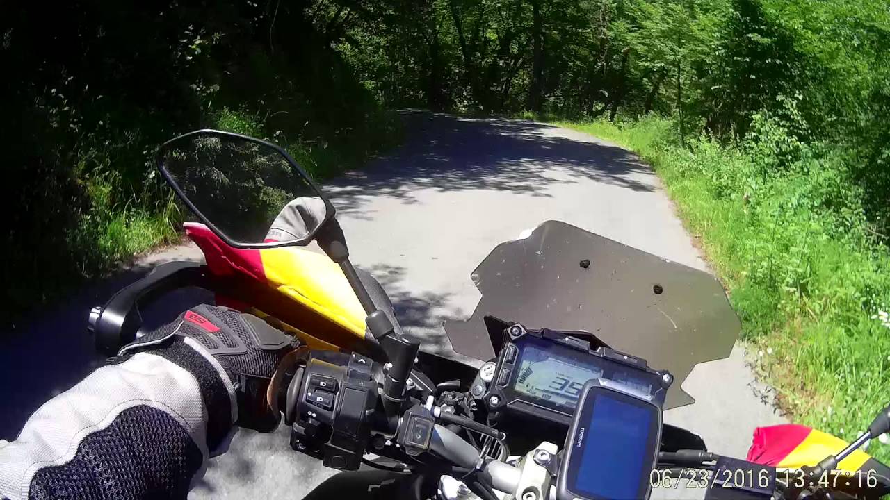 Italie , Conio/Borgomaro , yamaha tracer
