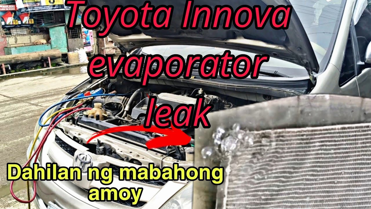 toyota innova replace evaporator front & rear
