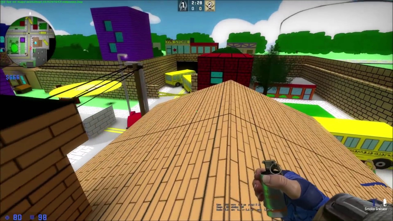 🔴CS:GO►Hide and Seek 🔥 TROLL NEW MAP SIMPSONS 😈სასტავს ვემალავე😈 სიმპსონების მაპი😈