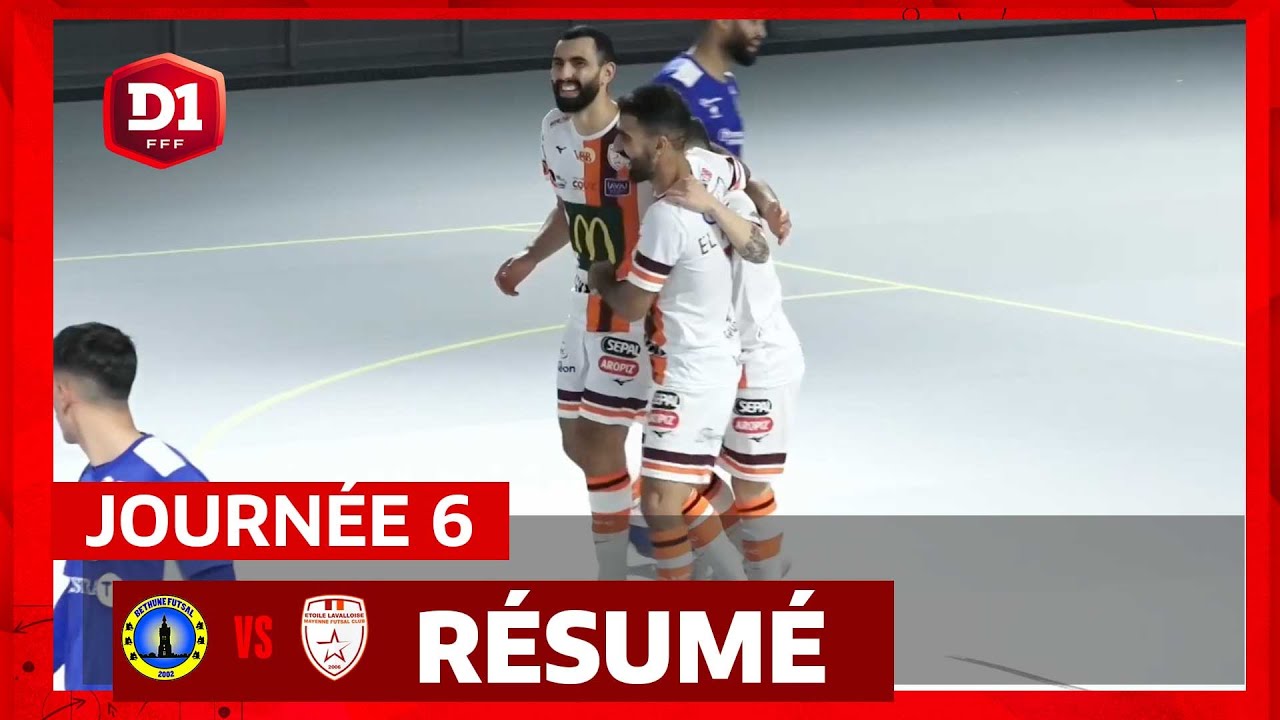 J6 : Béthune Futsal vs Etoile Lavalloise, le résumé