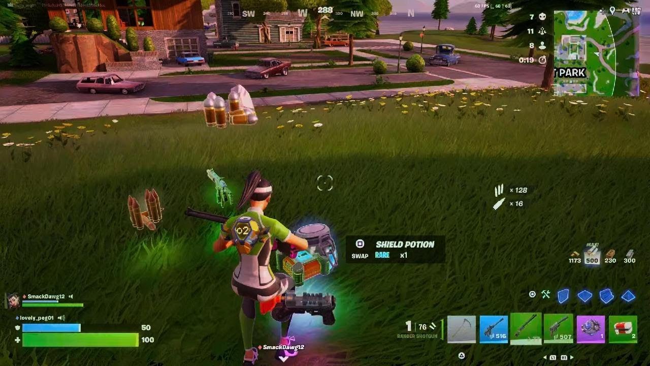 Fortnite with a vewer