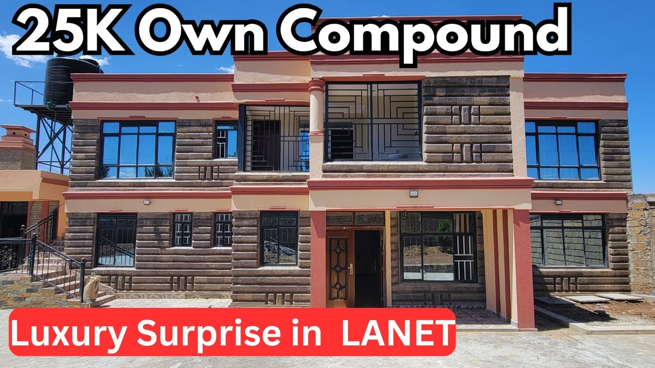 Скрытая роскошь в LANET, Накуру | Стильная квартира с 2 спальнями, каждая с собственной ванной ко...