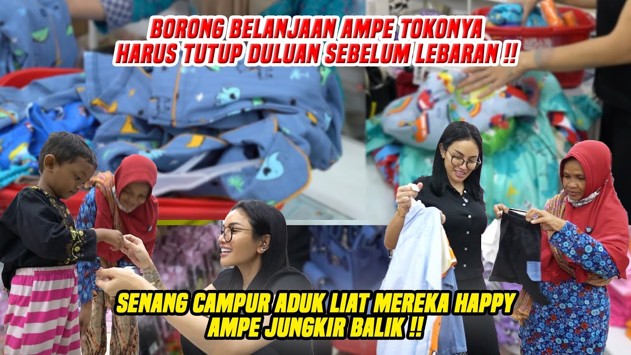 BELUM LEBARAN UDAH GUE BORONG AJA BELANJAANNYA !! AMPE TOKONYA HARUS TUTUP DULUAN GA TUHH !! PART 2
