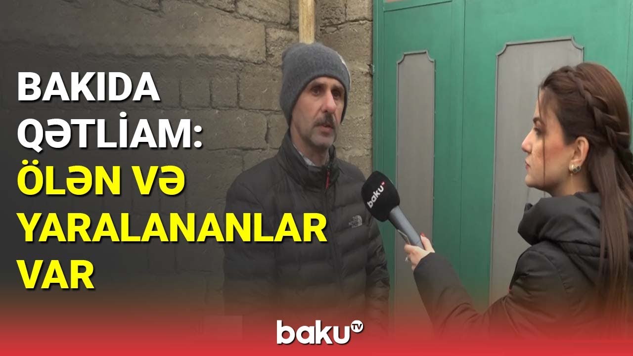 Buzovnada baş verən cinayətin təfərrüatı - BAKU TV