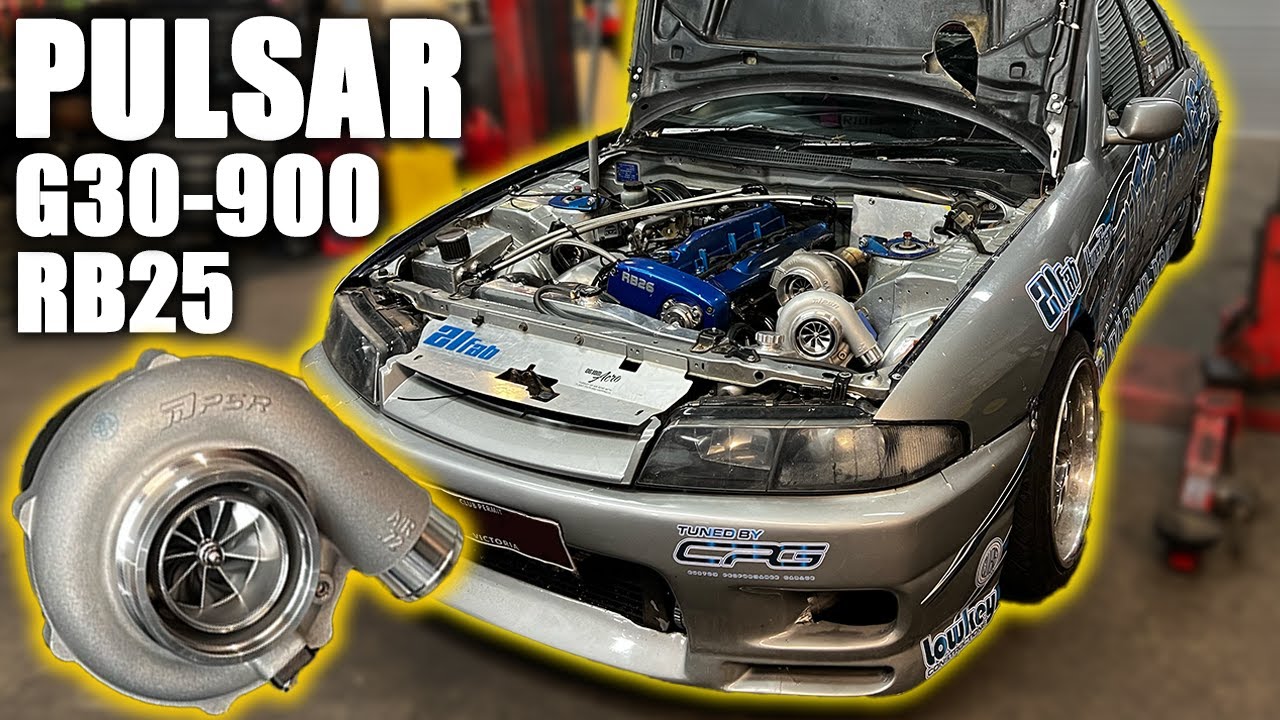 Pulsar G30-900 - RB25 R33 НОВЫЙ TURBO!