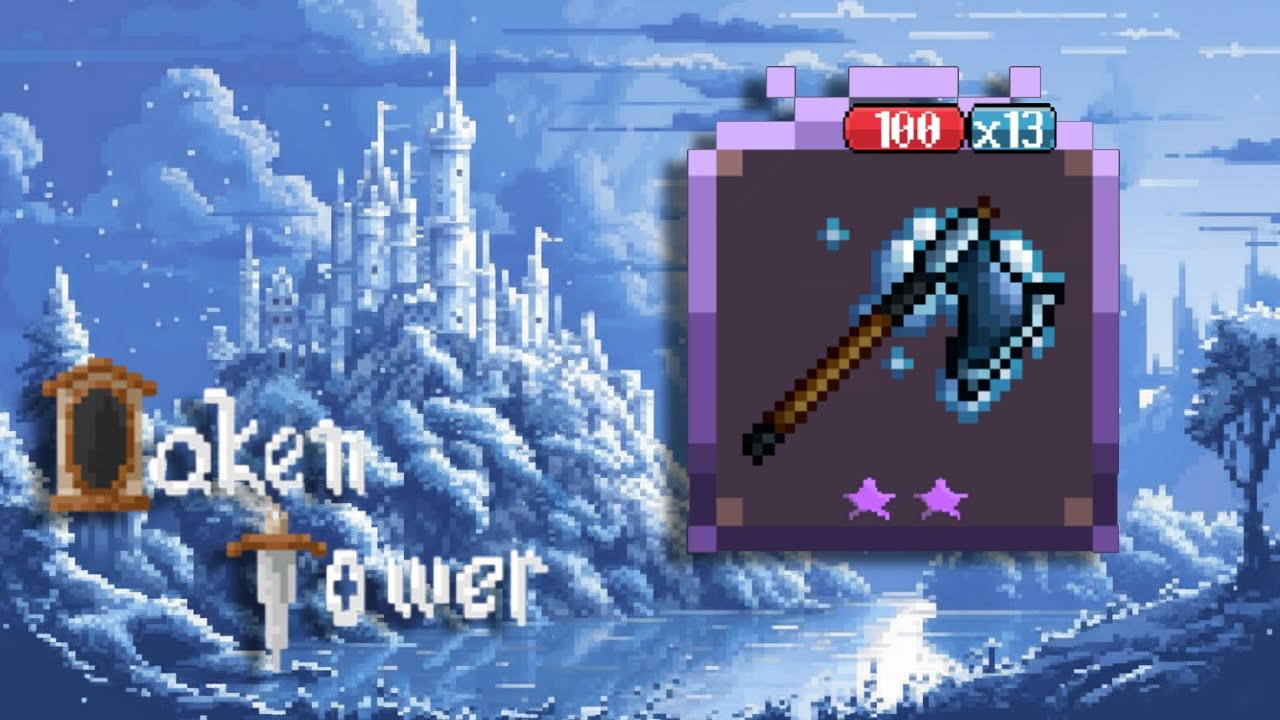 Elven Icy Axe Fun [OAKEN TOWER]