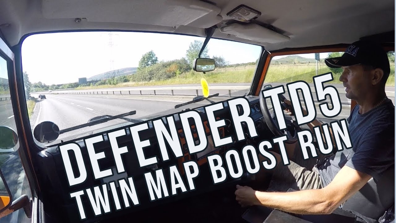 Defender TD5 Twin Map BOOST RUN