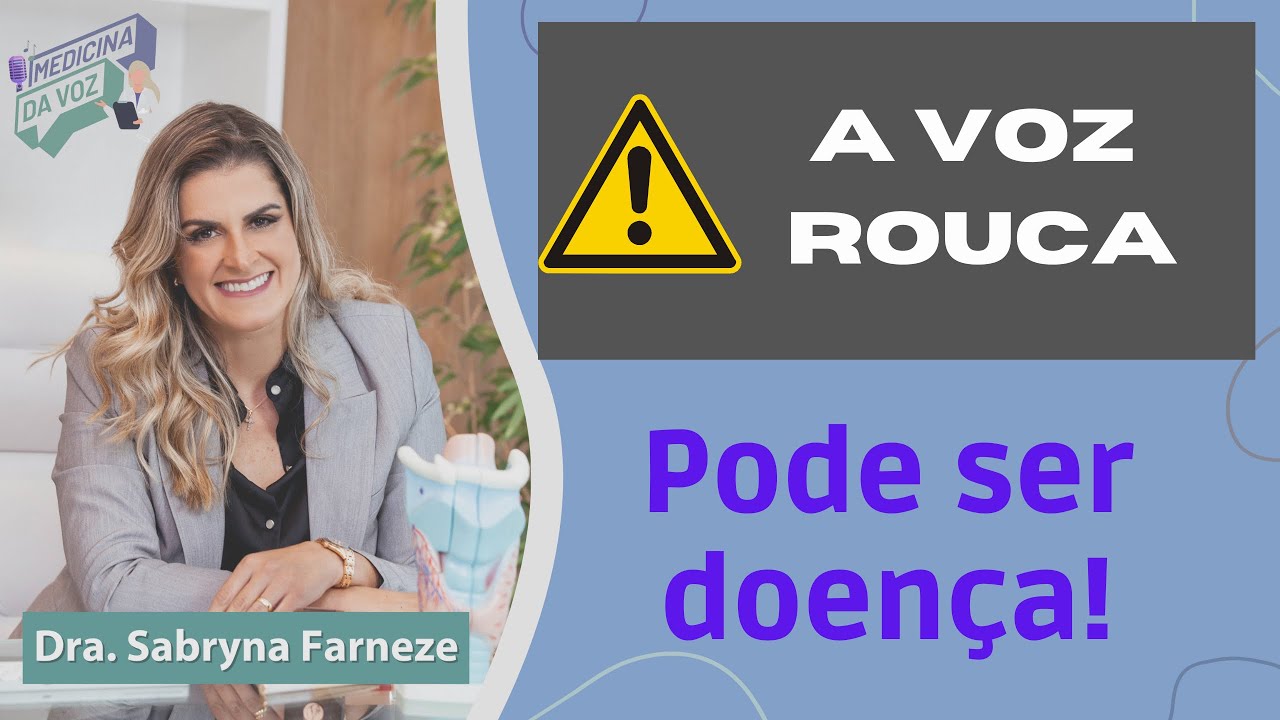 Voz rouca pode ser doen&ccedil;a! #shorts