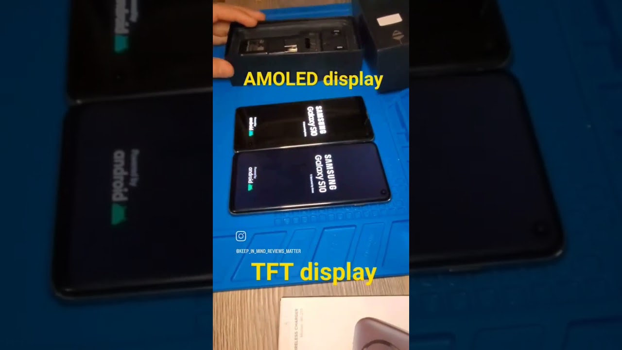 Sumsung Galaxy Display, AMOLED Vs TFT Display Replacement