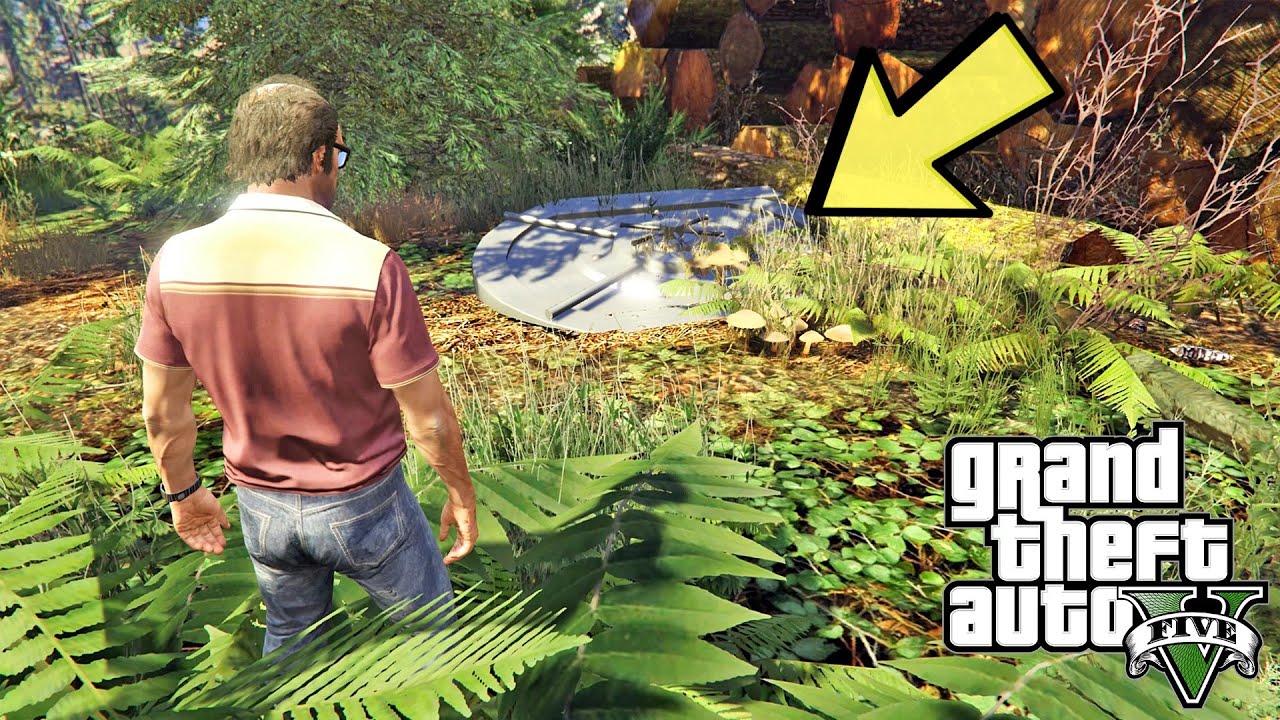 اكتفشت قبو سري جديد في جي تي أي 5 | GTA V Secret Hidden Bunker