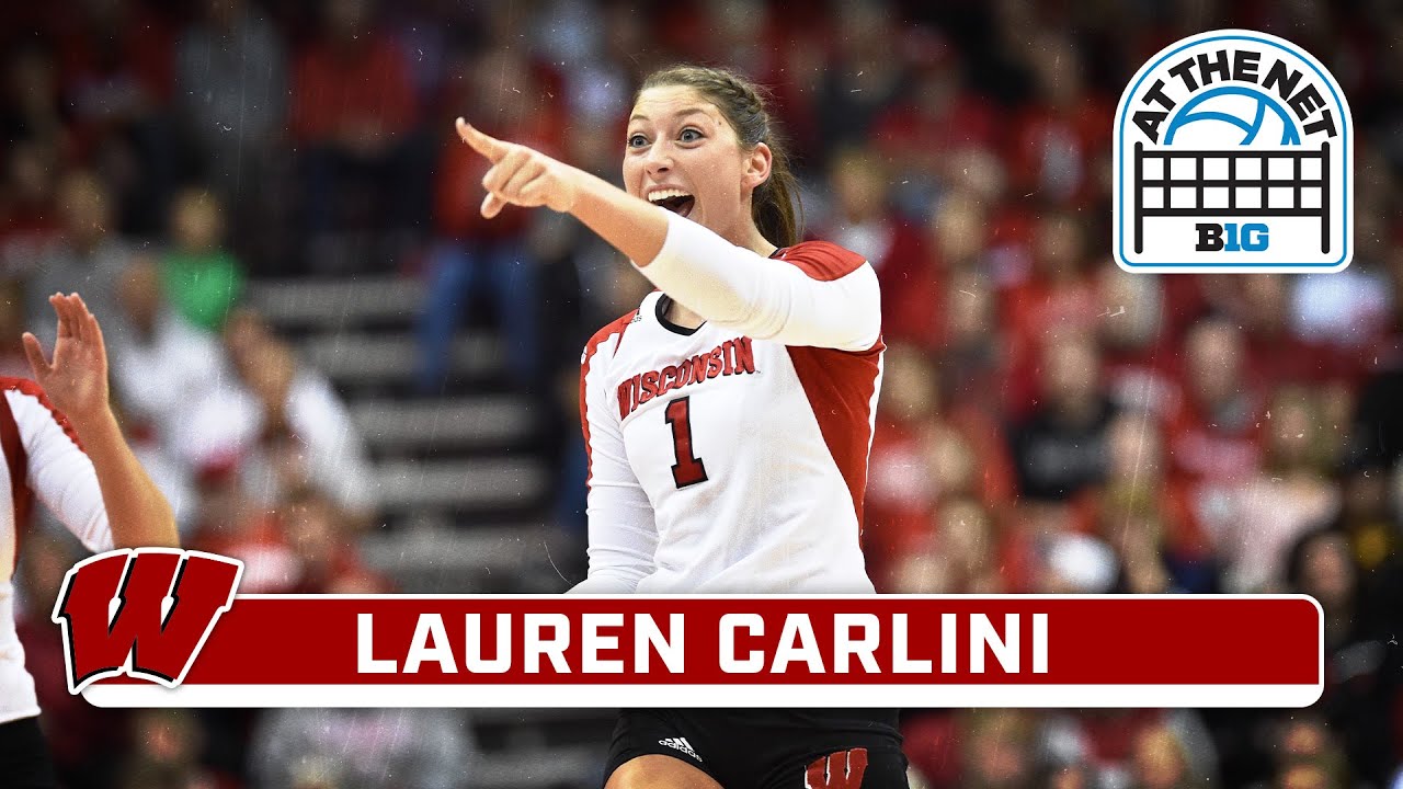Spotlighting Lauren Carlini | At The Net | Wisconsin Volleyball