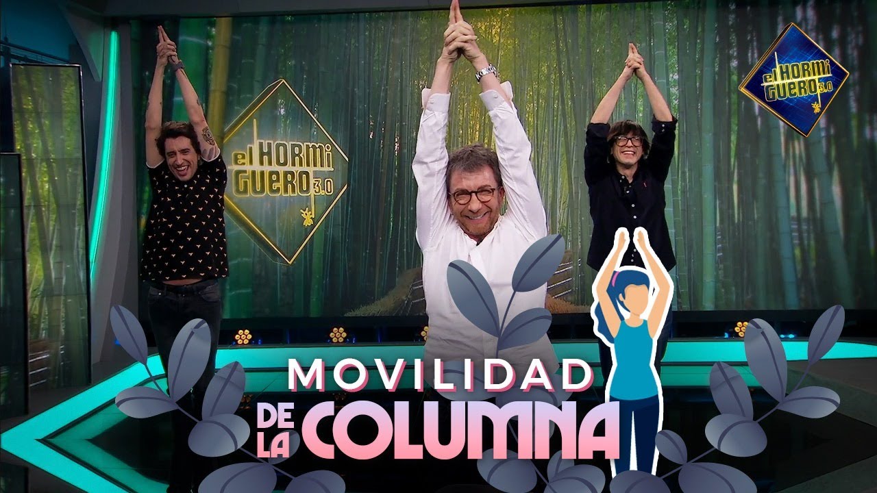 Un gran ejercicio de yoga para mover la columna vertebral - El Hormiguero