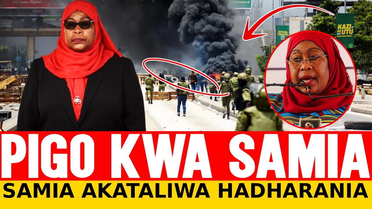 BREAKING NEWS: HABARI MBAYA ZAIDI KWA SAMIA SULUHU AKIWA NG’AMBO