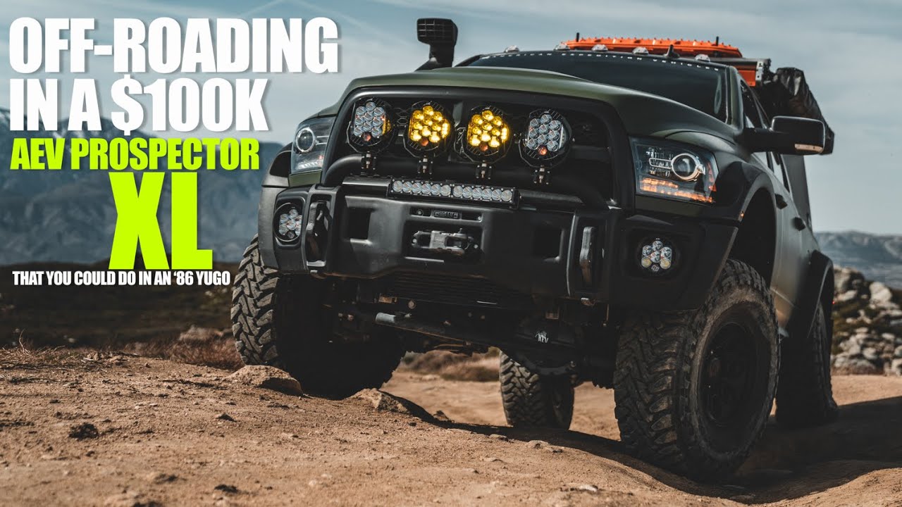 Taking my full size AEV Prospector XL Off Road!!