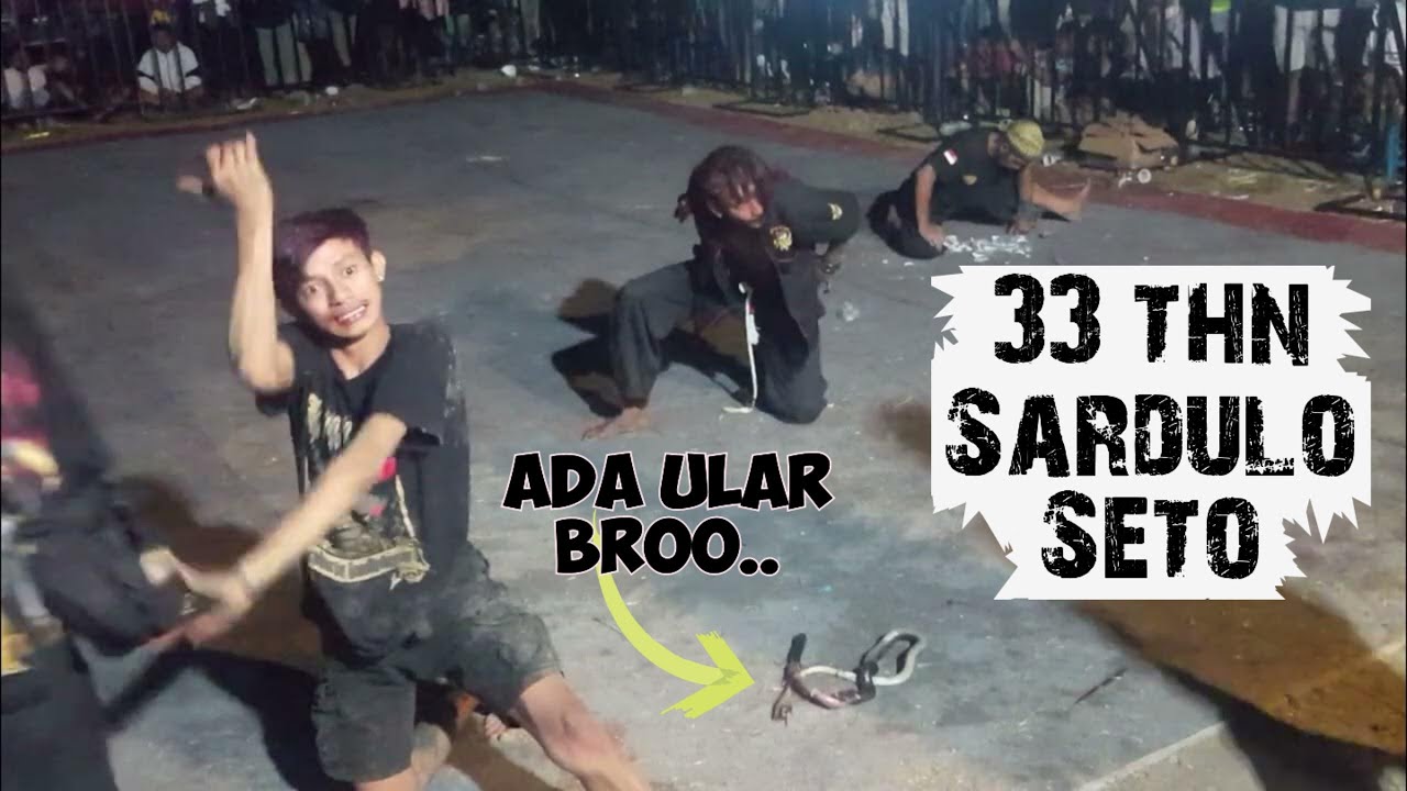 Reog Tari Sardulo Seto Mrican Salatiga Jawa Tengah | Lapangan Gendongan Ultah ke 33 Ponorogo Jaranan