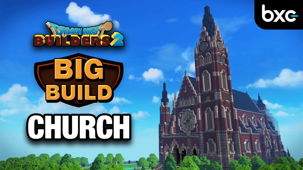 Church Trailer & Tour | Big Build | Dragon Quest Builders 2