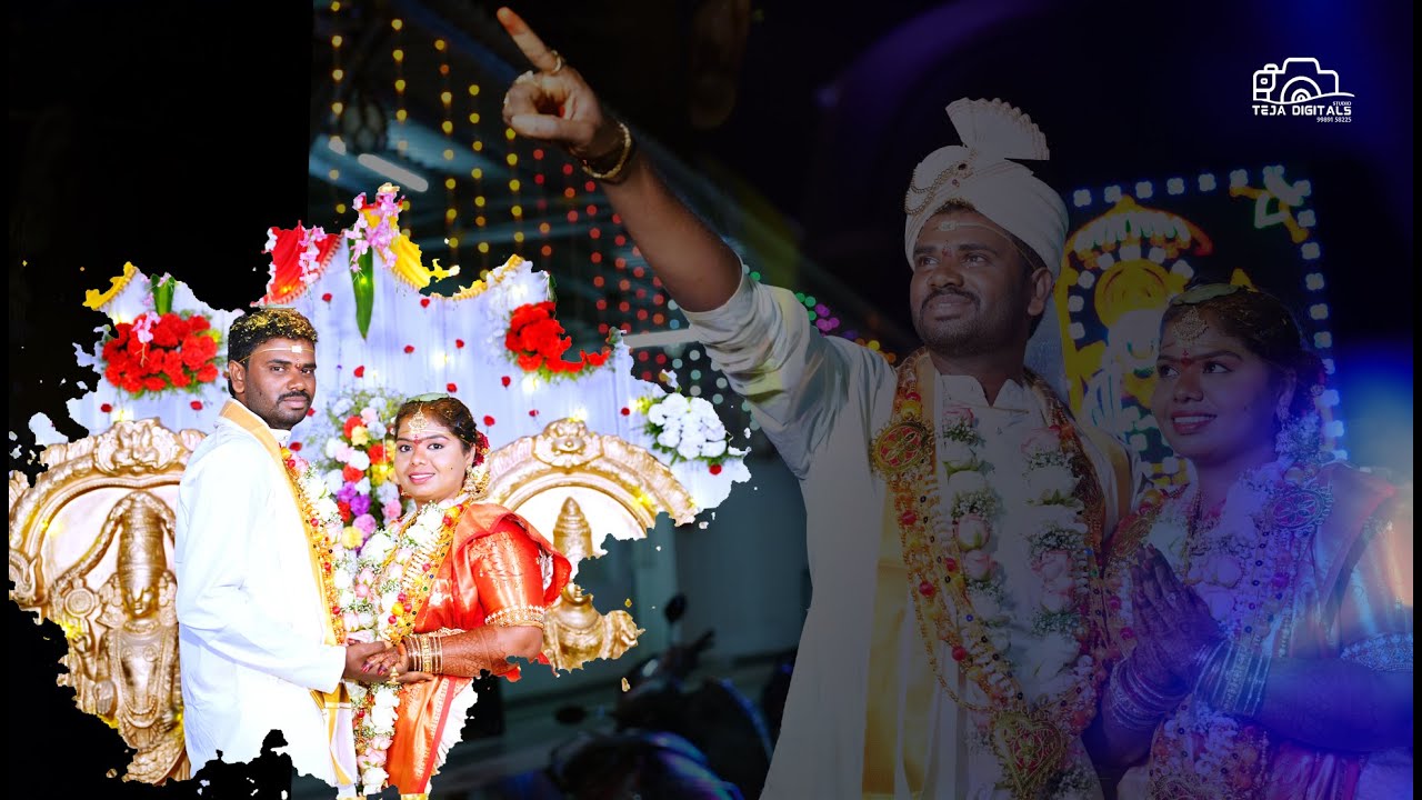 #tejadigitalsmtm Yaswanth weds Harika #wedding #hilights #teaser