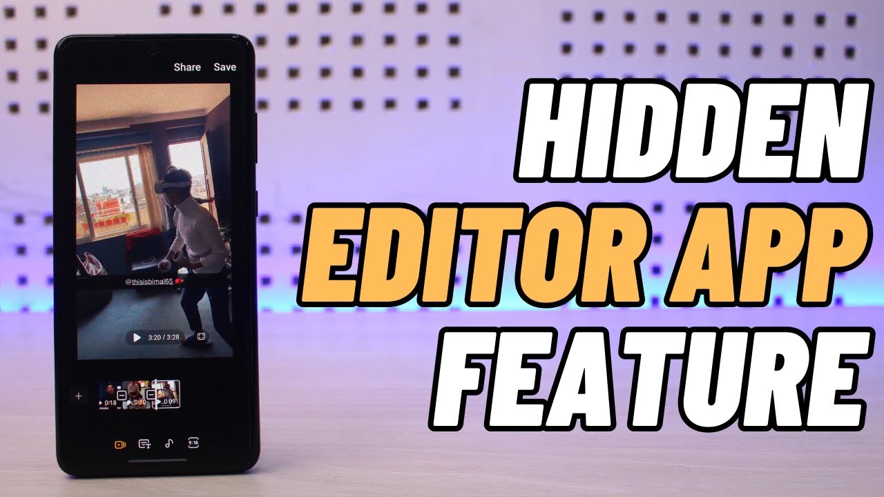 Discover The Hidden Video Editor App on Your Samsung Galaxy