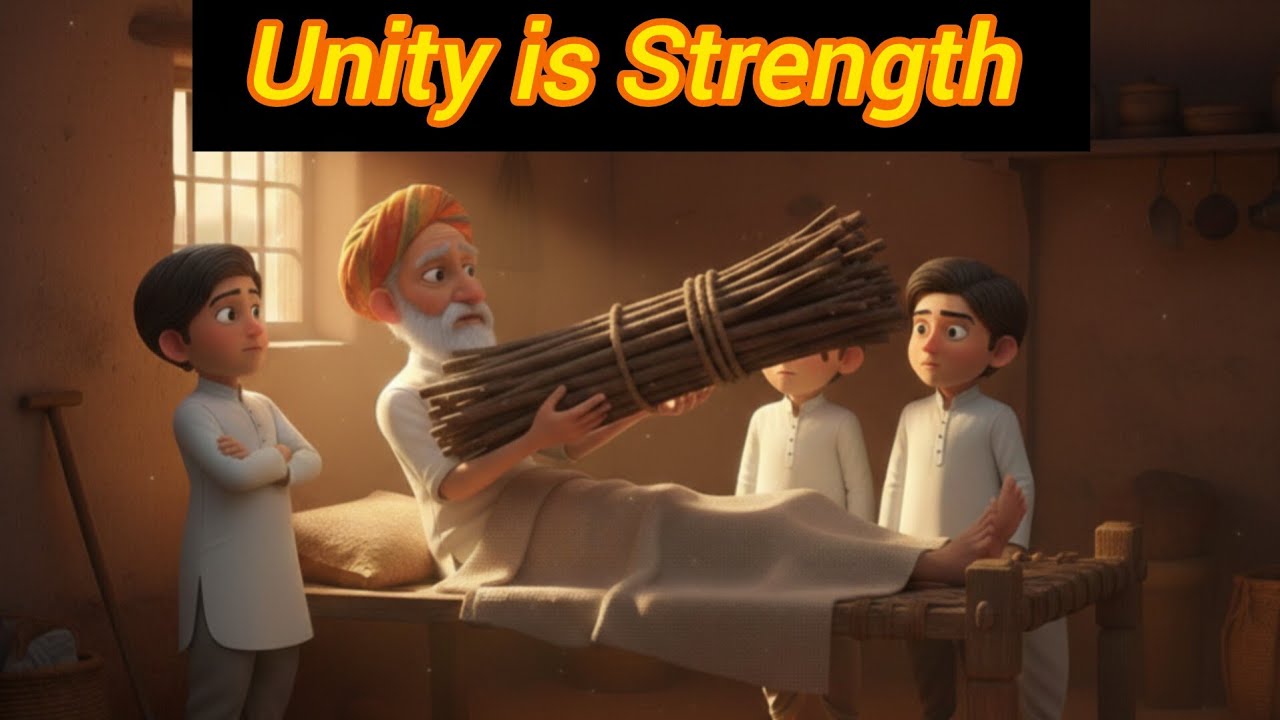 Unity is Strength | The Famous Story of the Old Farmer and His Sons