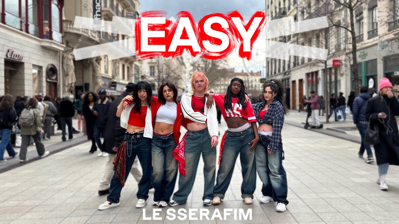 [KPOP IN PUBLIC | ONE TAKE] - LE SSERAFIM (르세라핌) - 'EASY' (Dance Cover by GRAVITY Crew from France)