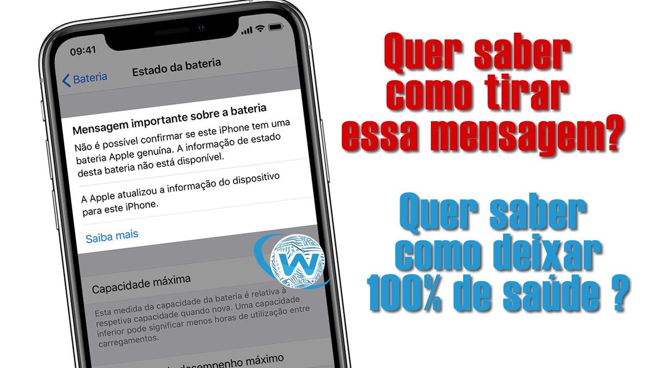 Troca de bateria Iphone 11 pro max - Tirando mensagem Não Genuina - Mudando a porcentagem da Saude