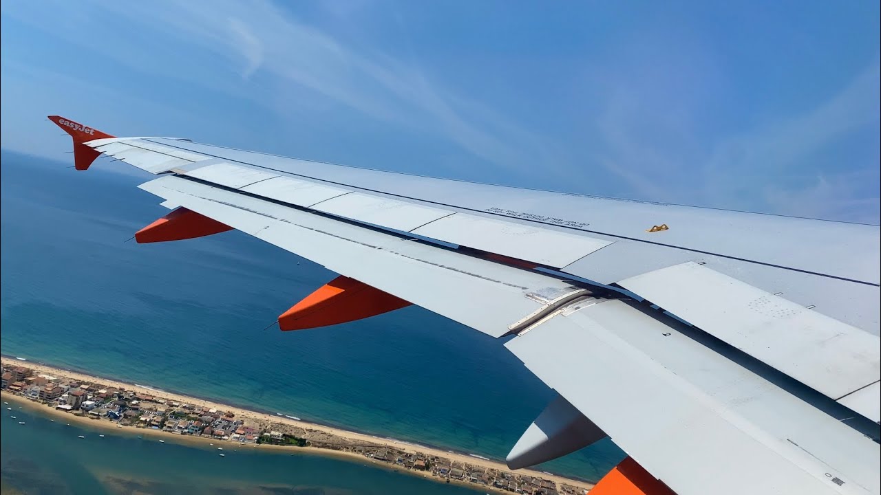 [4K] CLEAR Faro Takeoff | FAO | EasyJet | A320-214