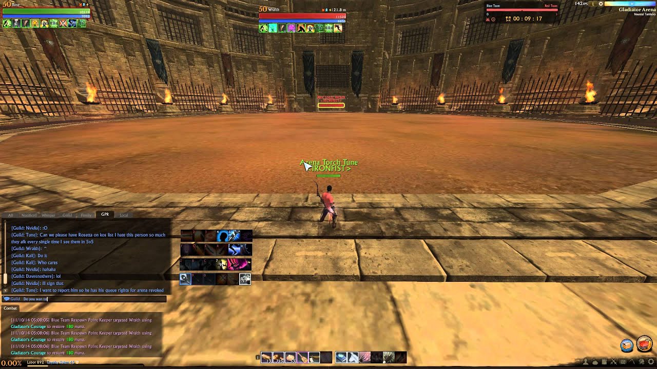 Archeage Arena PvP Darkrunner vs Darkrunner