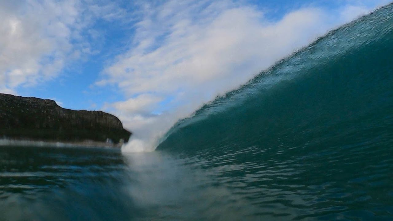 RAW SURF POV - SICK SANDBANKS AND BIG SWELL