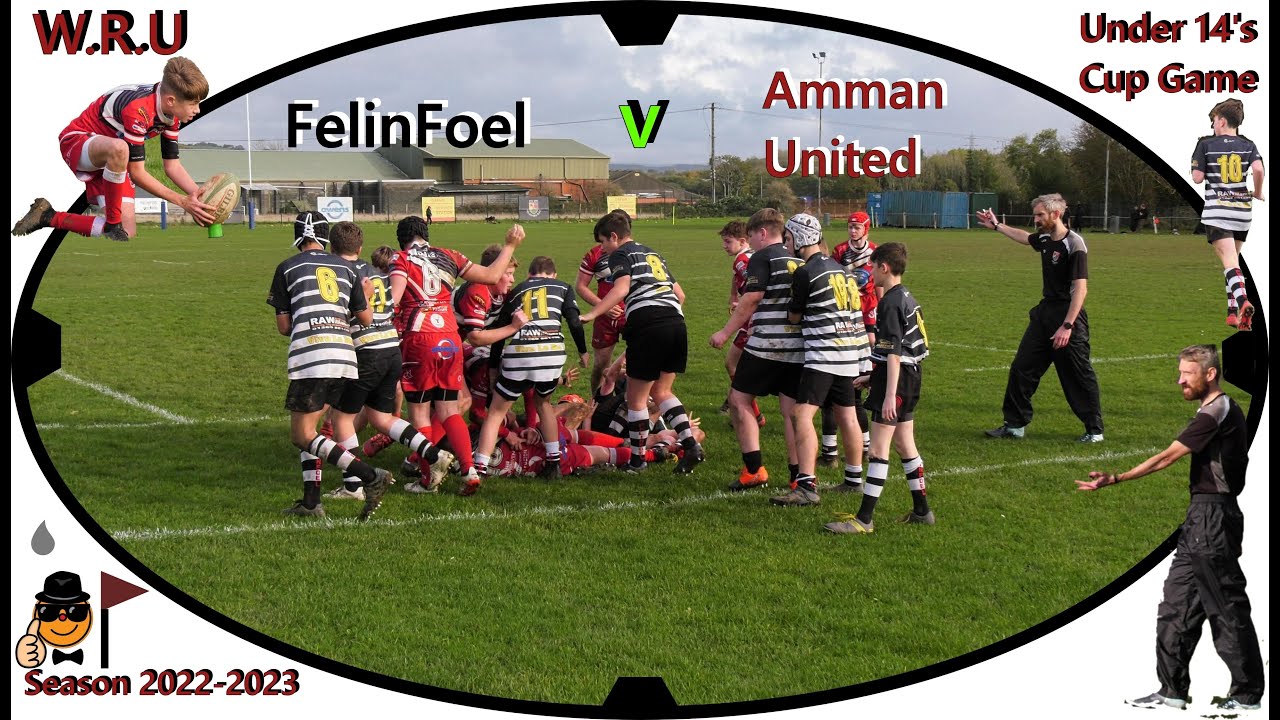 Felinfoel R.F.C v Amman United R.F.C  Under 14's Cup 05-11-2022