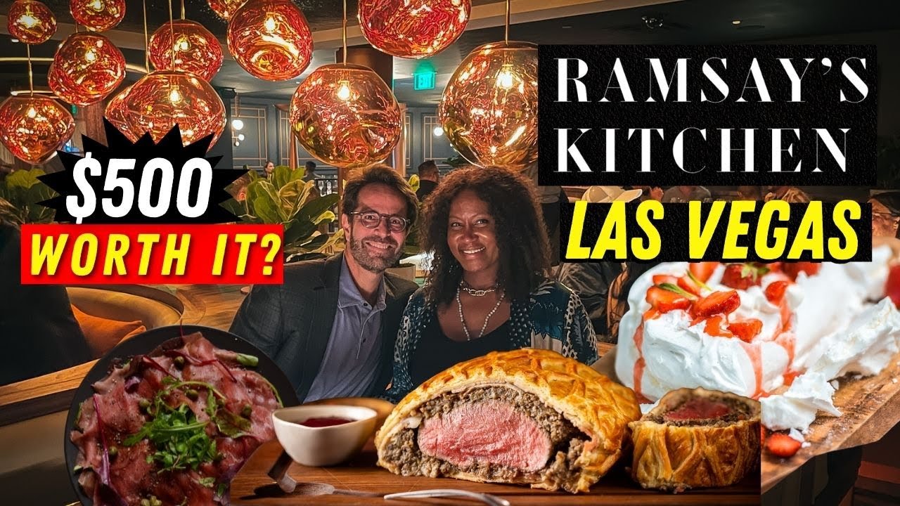 RAMSAY&rsquo;S KITCHEN in Las Vegas $500 Dinner&hellip;Worth it?