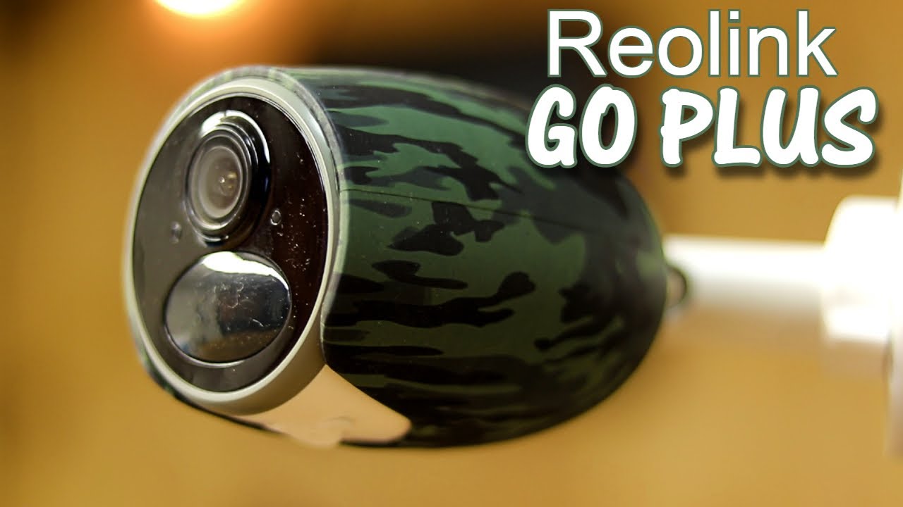 Reolink Go Plus 4G Outdoor Security Camera: Cellular Wireless Solar-Powered 2K Trail Cam Smart PIR