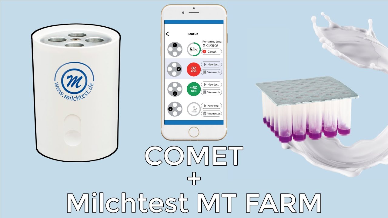 Automatisches Testsystem COMET + Milchtest MT Farm