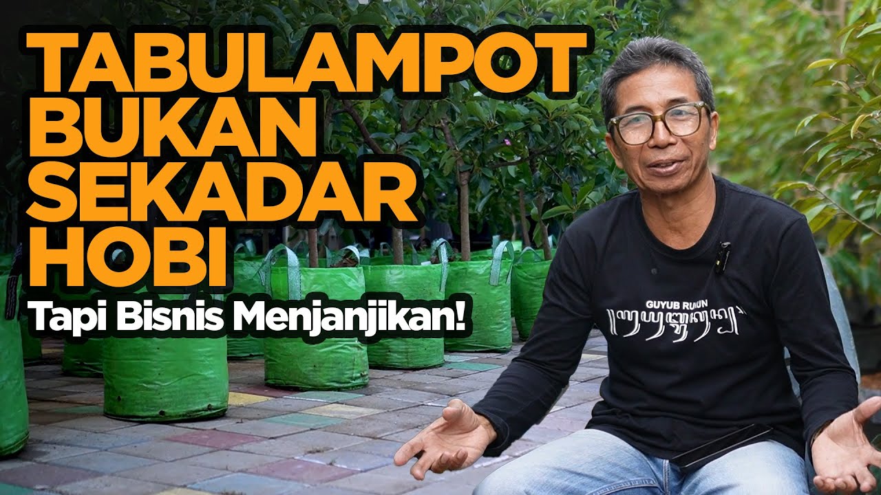 Tabulampot Bukan Sekadar Hobi, Tapi Ladang Cuan! Kisah Petani Bantul Ini Menginspirasi