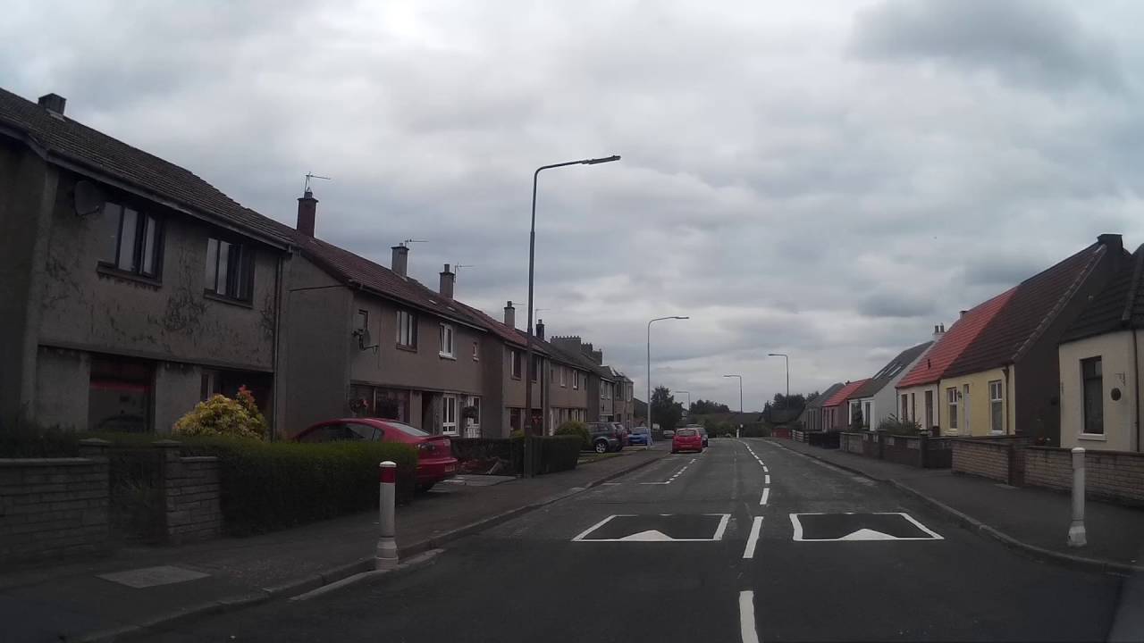 Drive From Cowdenbeath Kinross Perthshire Scotland