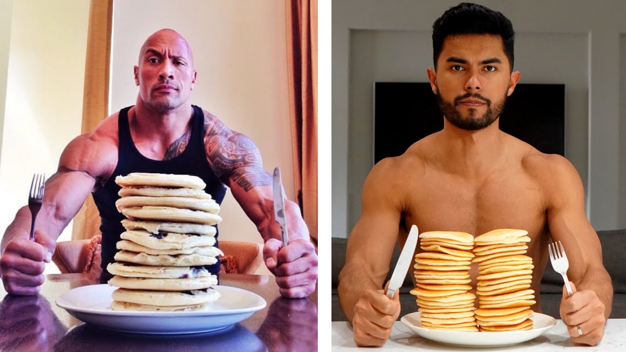I Trained & Ate Like The ROCK For 24 Hours