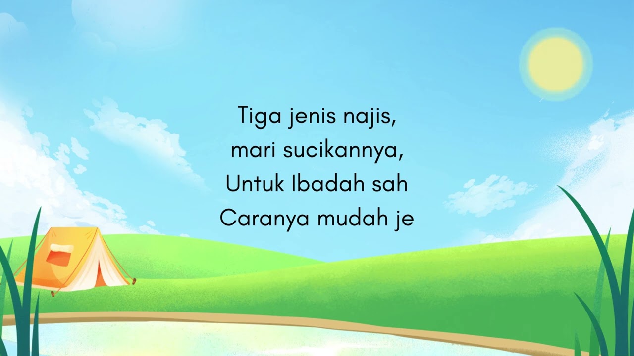 Lagu Cara Penyucian  Najis