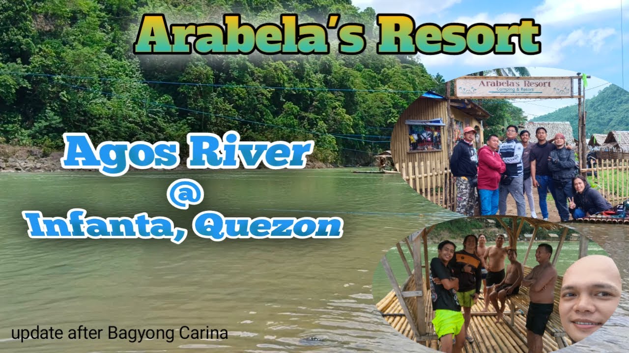 Agos River @ Infanta Quezon. Arabela's Resort. (Bumalik kami para makapag update sa Agos River)