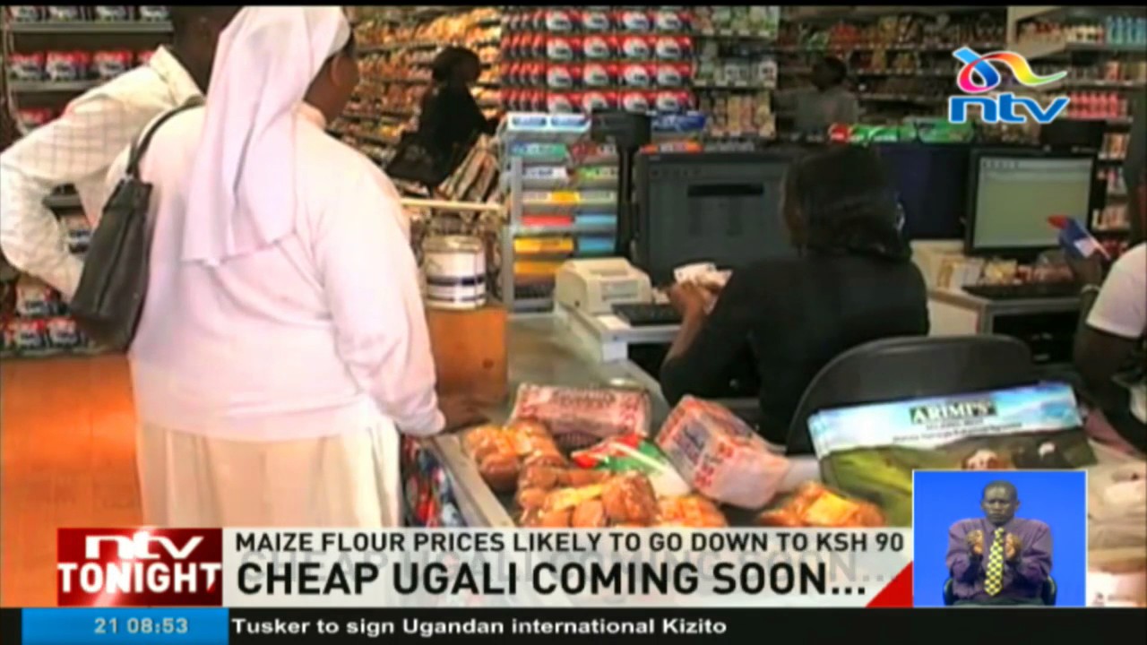 Prices of maize flour may go down to Ksh. 90 as government releases 100, 000 bags