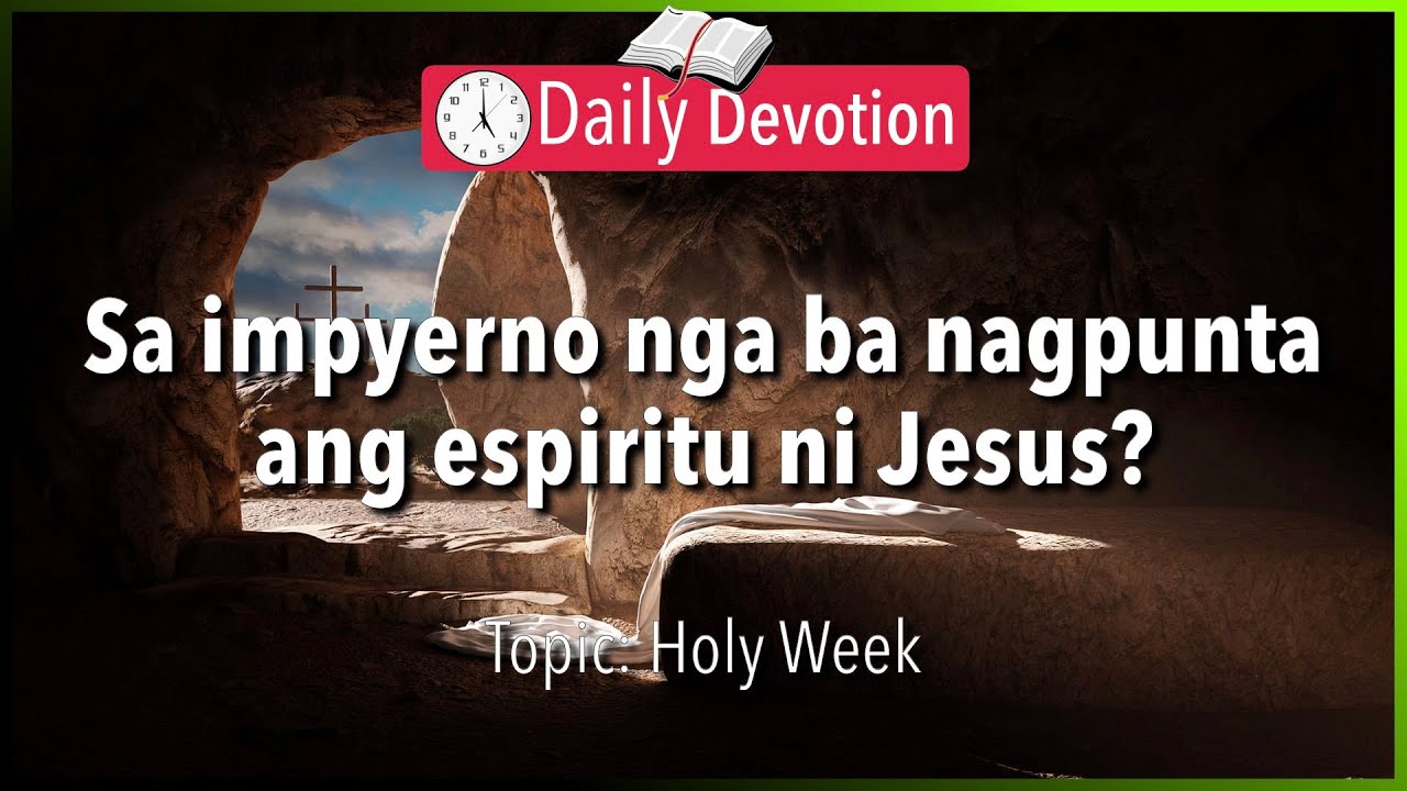 April 8: 1 Peter 3:19 / 365 Bible Verses Everyone Should Know
