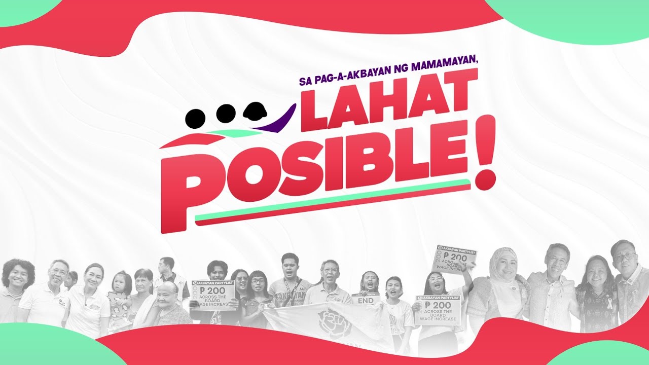 LAHAT POSIBLE! Akbayan 28th Anniversary Celebration