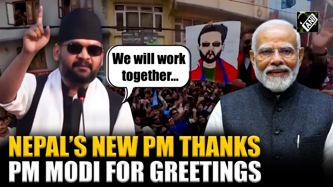 Nepal's newly elected PM Balen Shah thanks PM Modi for greetings, congratulates India on T20 WC win