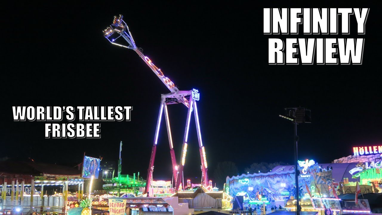 Infinity Review, 2022 Rheinkirmes World's Tallest Frisbee (KMG) | Best Frisbee Out There?