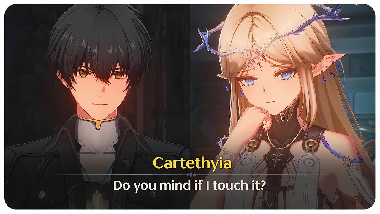 Cartethyia Touches Rover's Sword (Cutscene) | Wuthering Waves 2.2