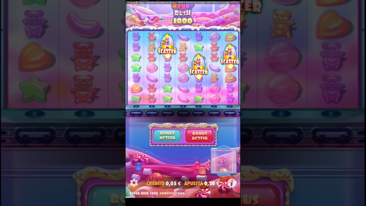 Super Rare Retrigger at Sugar Rush 1000! 