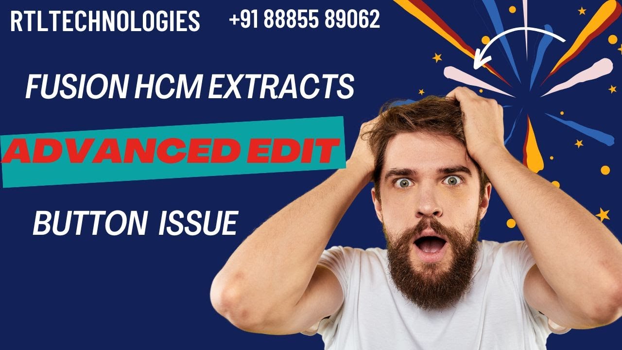 Oracle Fusion | Technical |HCM Extracts | Advanced Edit Enable Option | Interview | Placement