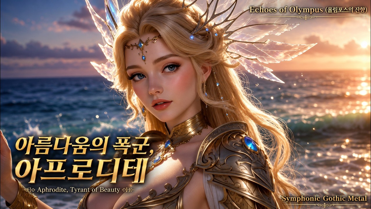 [심포닉 메탈] 아름다움의 폭군, 아프로디테 (거품의 여신) | Aphrodite #symphonicmetal